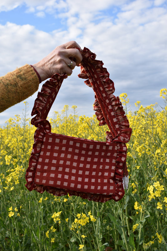 THE MASHRU FRILL BAG