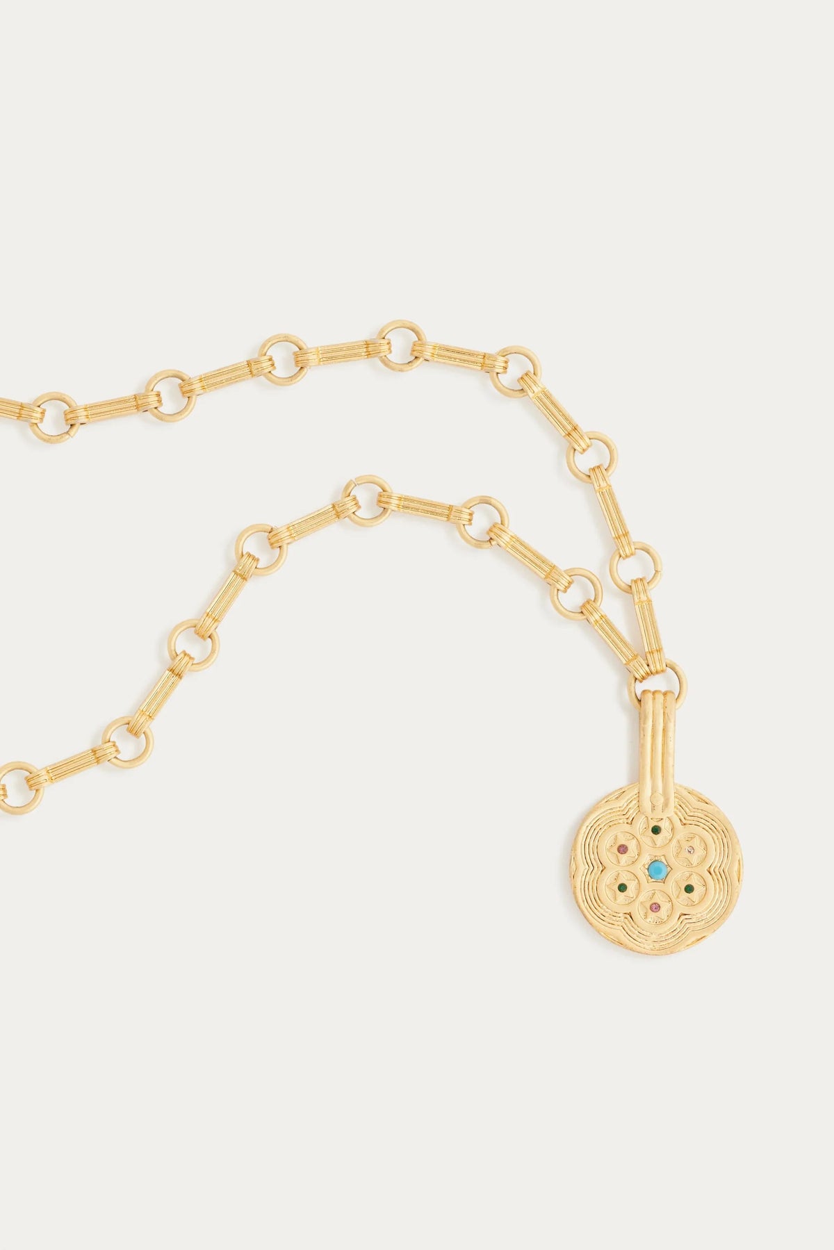 RIXO SOL NECKLACE - Gold Plated