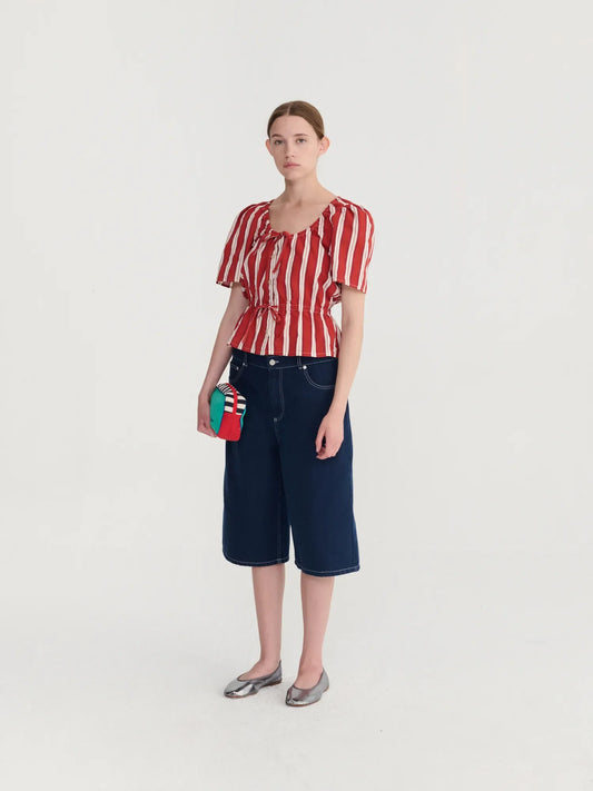 womens_striped_peplum_top