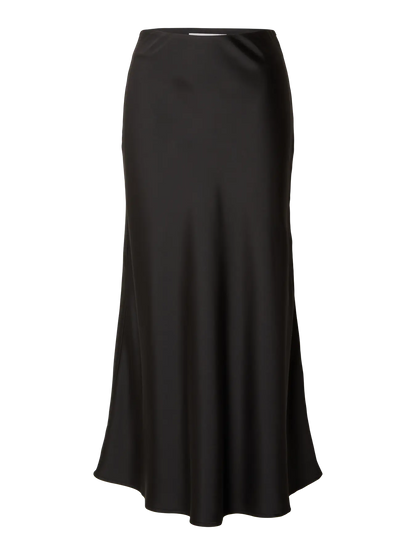 LENA MIDI SKIRT - Delicioso Satin