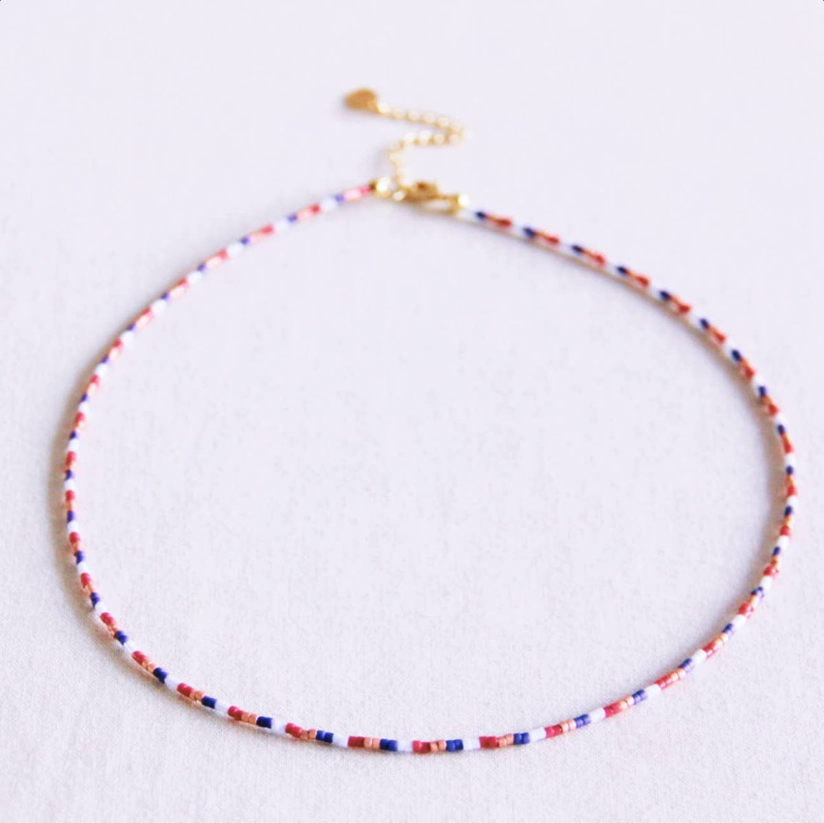 Miyuki necklace - Candy sweetheart