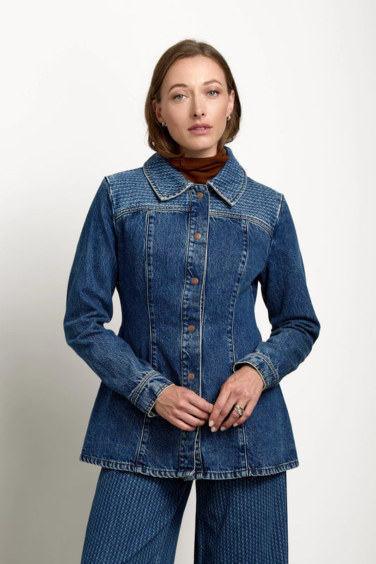 CLARA SHIRT - Phoenix denim