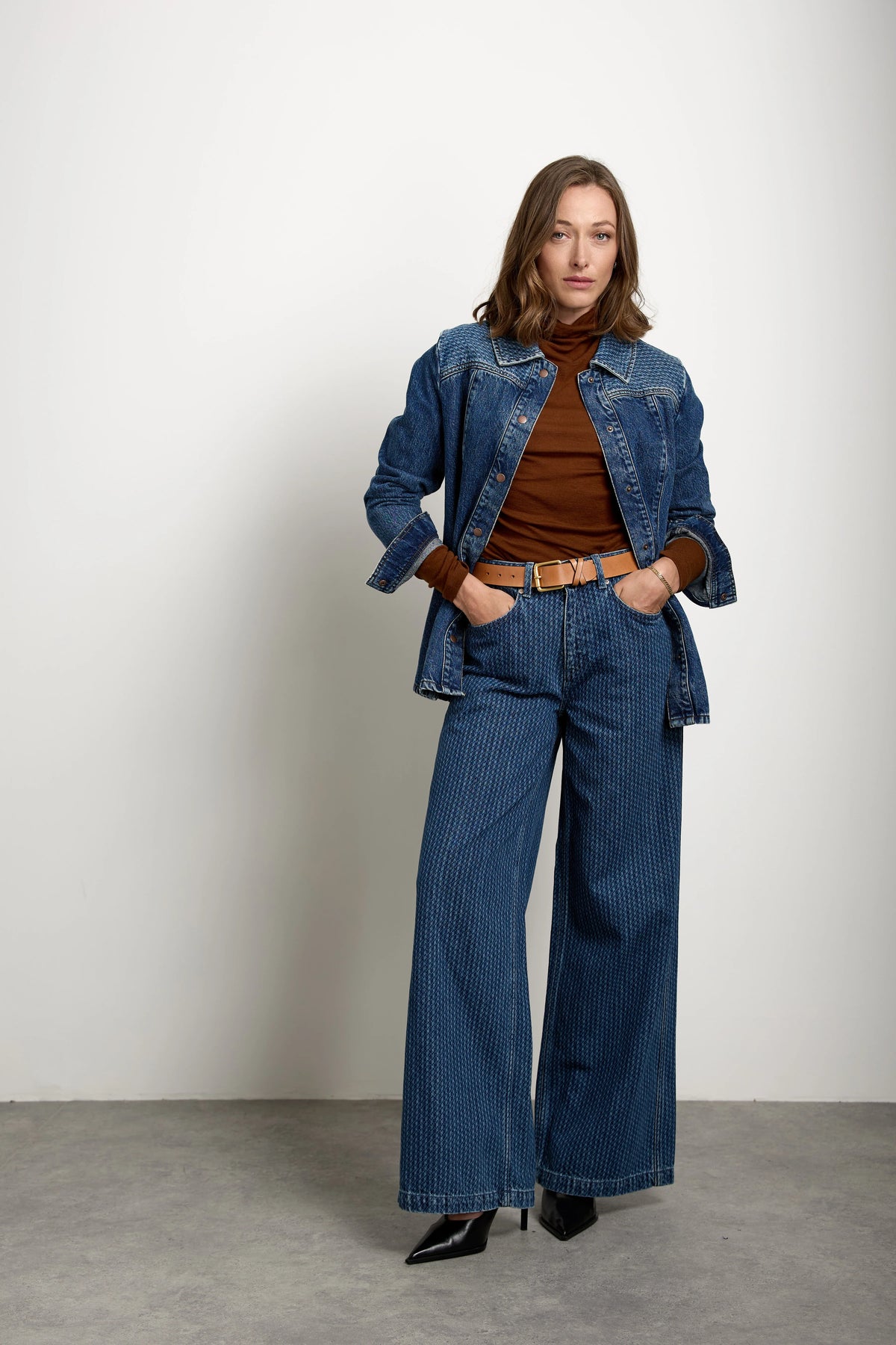 CLARA SHIRT - Phoenix denim