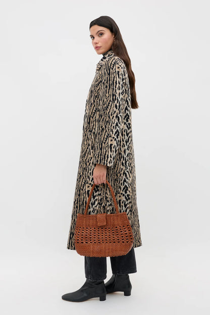 RIXO MILLY COAT - Bohemia Leopard