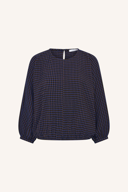 GAYA BLOUSE - Galaxy check