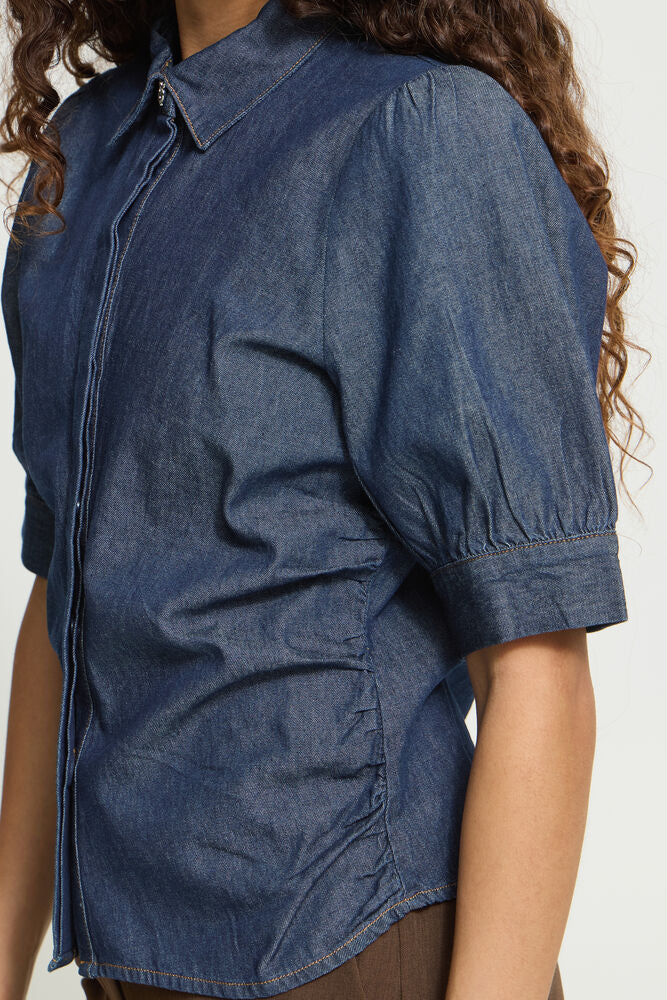 ICHI x BRUNA RIZK DENIM TOP