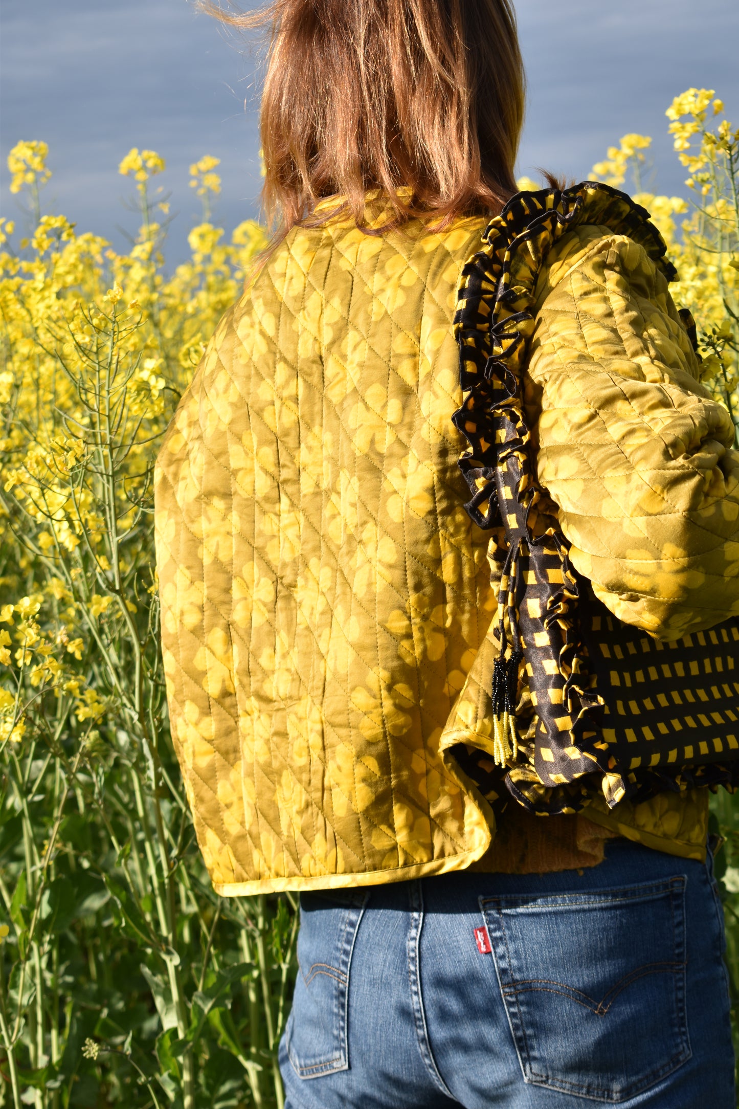 THE MASHRU FRILL BAG