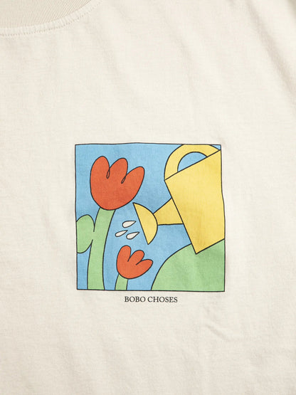 GARDENING TIME CROPPED TEE