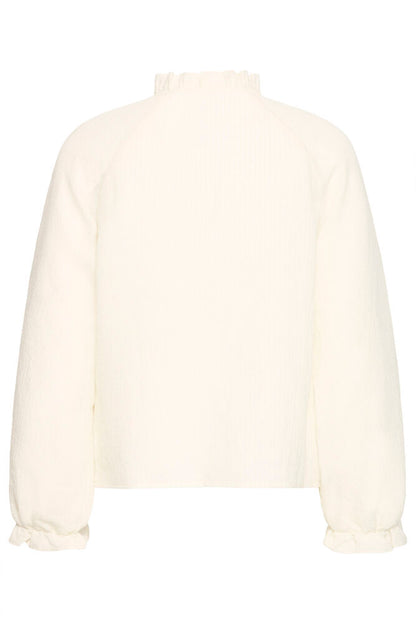 LONG SLEEVE TOP - Ecru