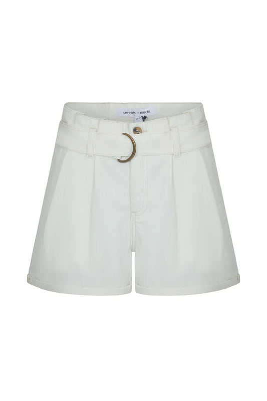 MAIA SHORT IN HERRINGBONE