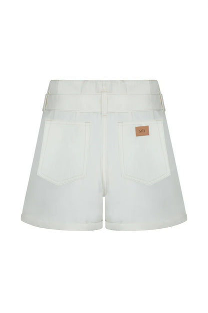 MAIA SHORT IN HERRINGBONE