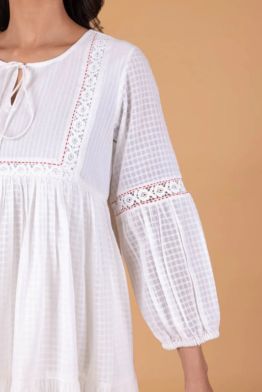 TASSEL LACE DRESS