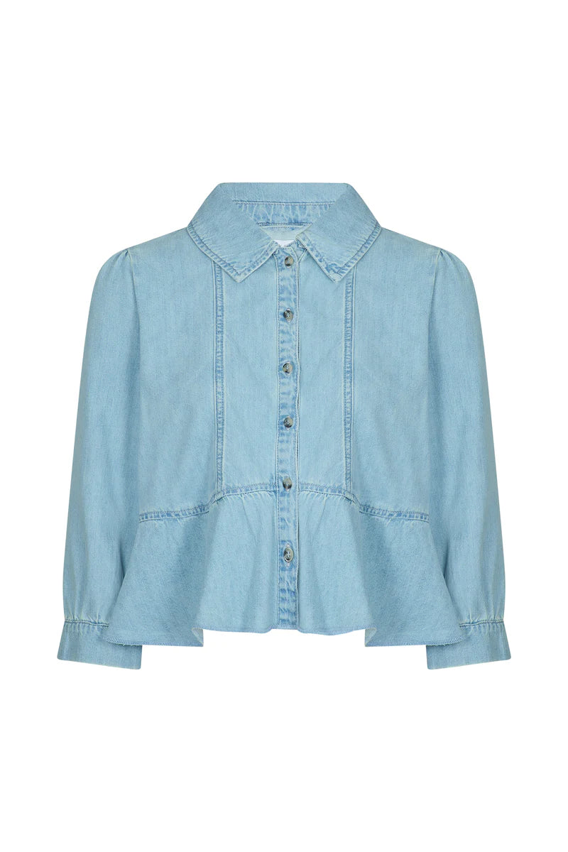 TATE BLOUSE - Summer Sky
