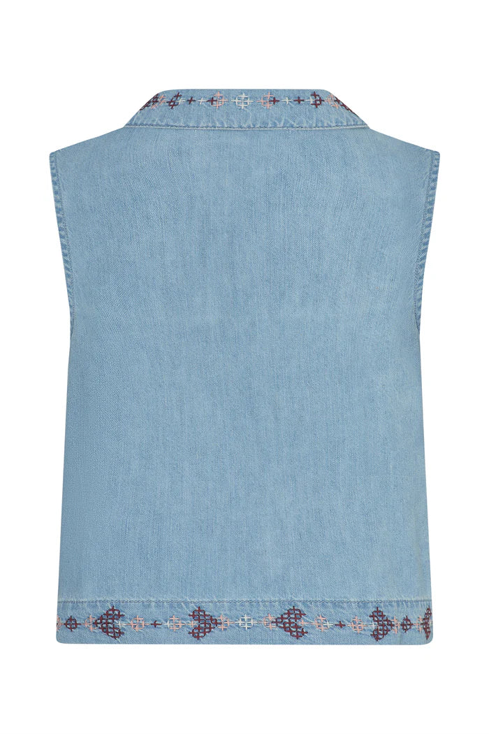 TOBI TANK TOP - Summer Sky