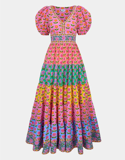 ZIZI DRESS - Rainbow Mix