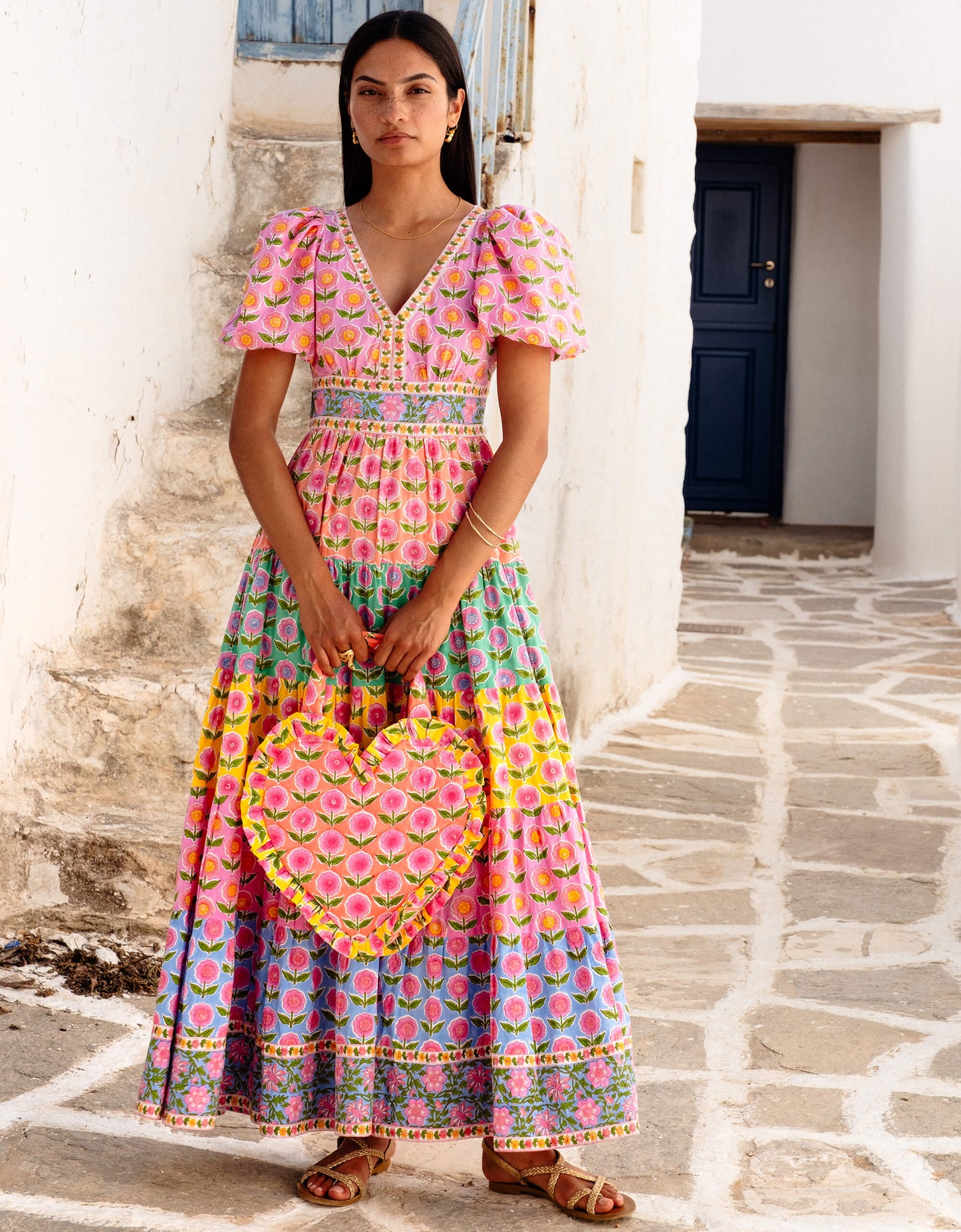 ZIZI DRESS - Rainbow Mix