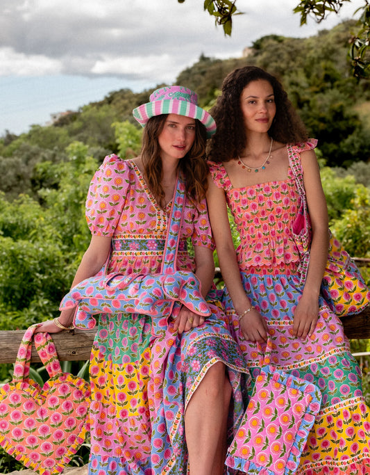 ZIZI DRESS - Rainbow Mix
