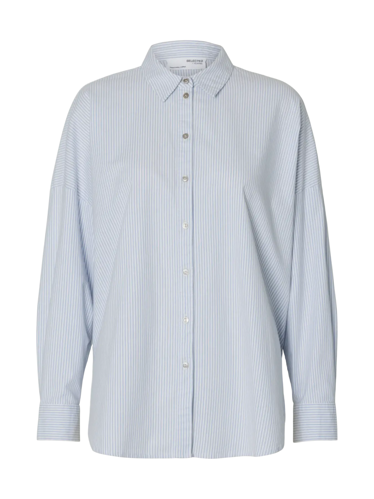 OXFORD SHIRT - Blue Sky & White Stripe