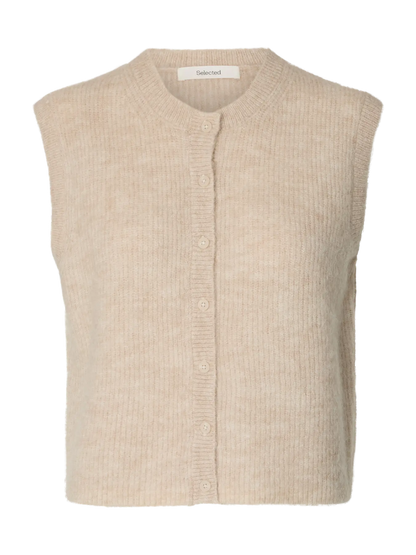 SLEEVELESS KNIT - Alpaca Blend