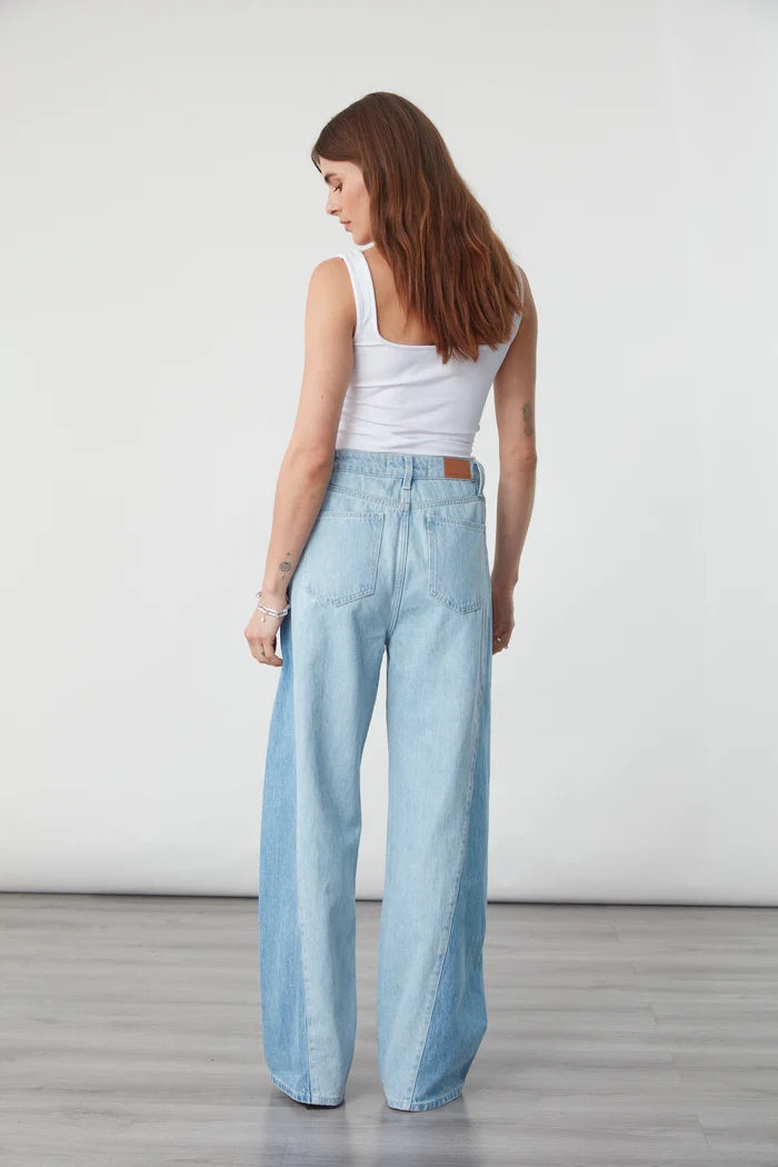 TWO TONE FROST JEANS
