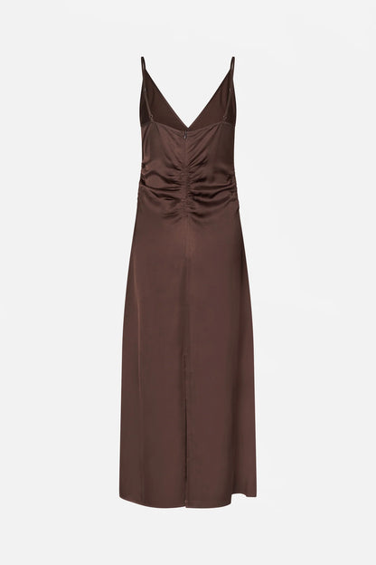 ATALIA DRESS - Coffee Bean