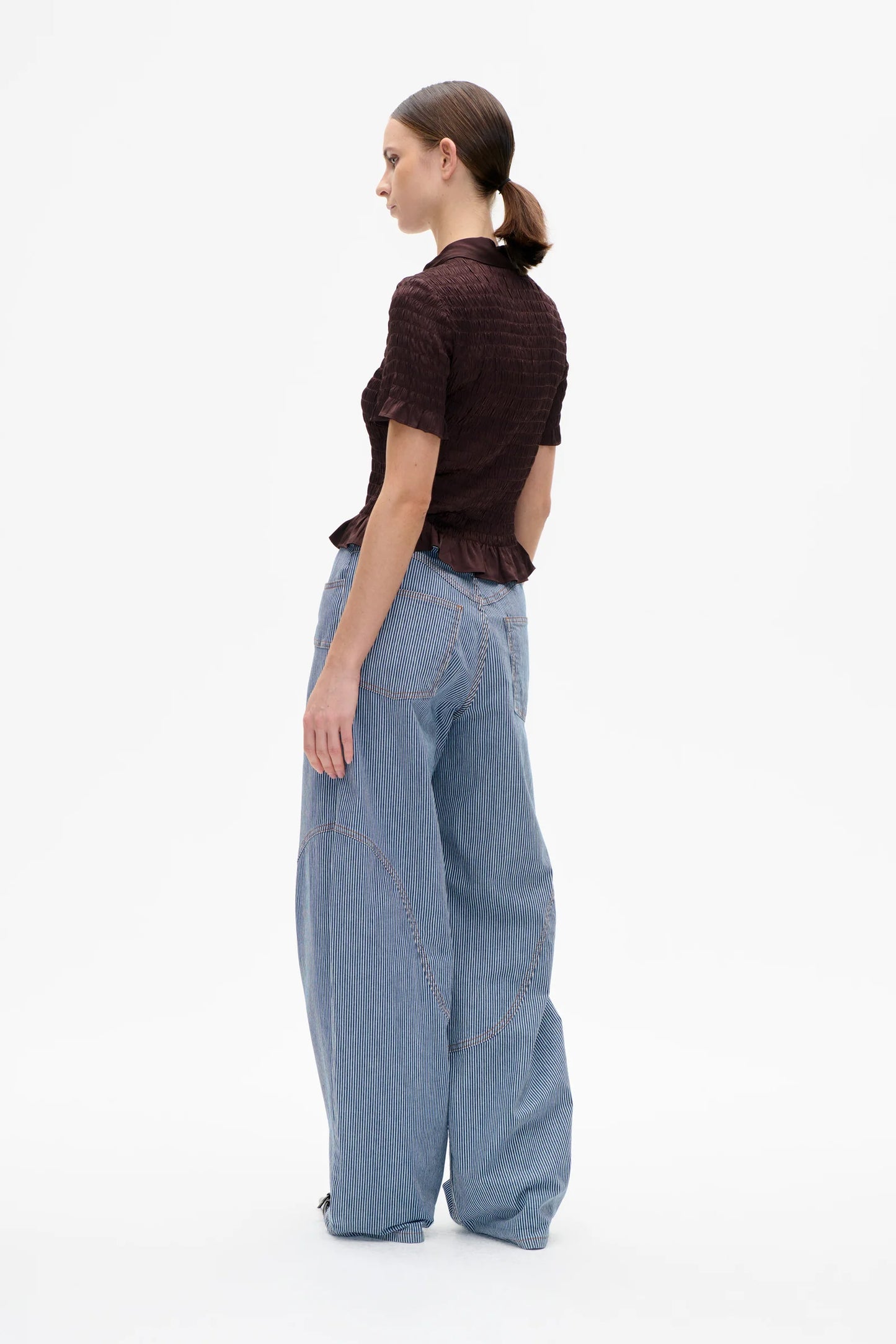 MYKA BLOUSE - Coffee Bean