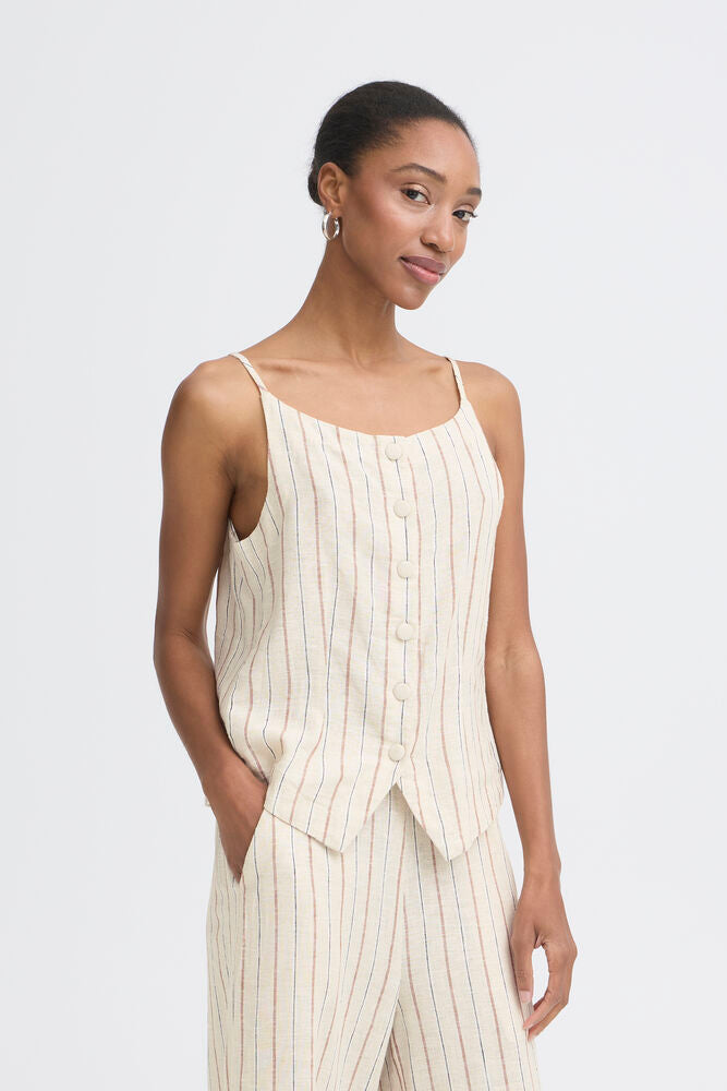 cream_stripe_co_ord_top
