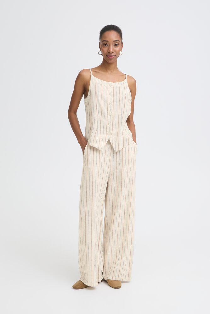 cream_stripe_matching_co_ord_top