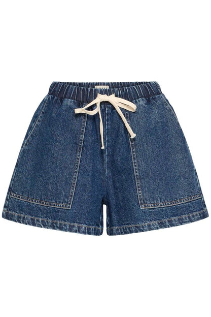 RELAXED DENIM SHORTS