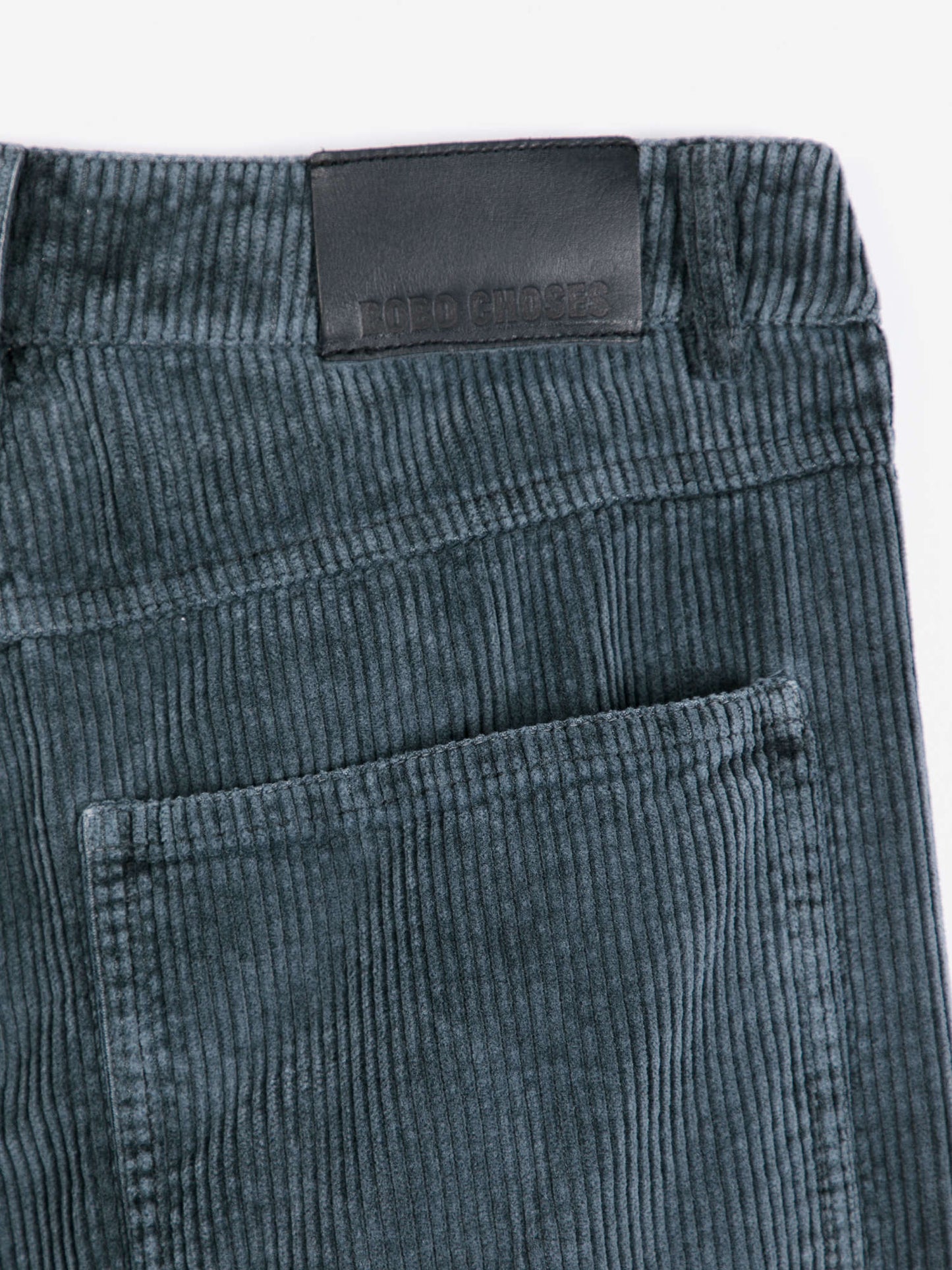 CORDUROY BARREL TROUSERS - Dark Grey