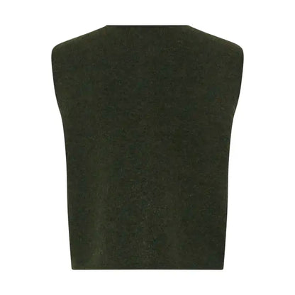SLEEVLESS KNIT - Dark Green