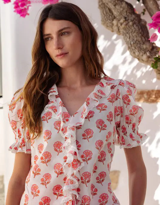 ROSIE BLOUSE - Desert Blush