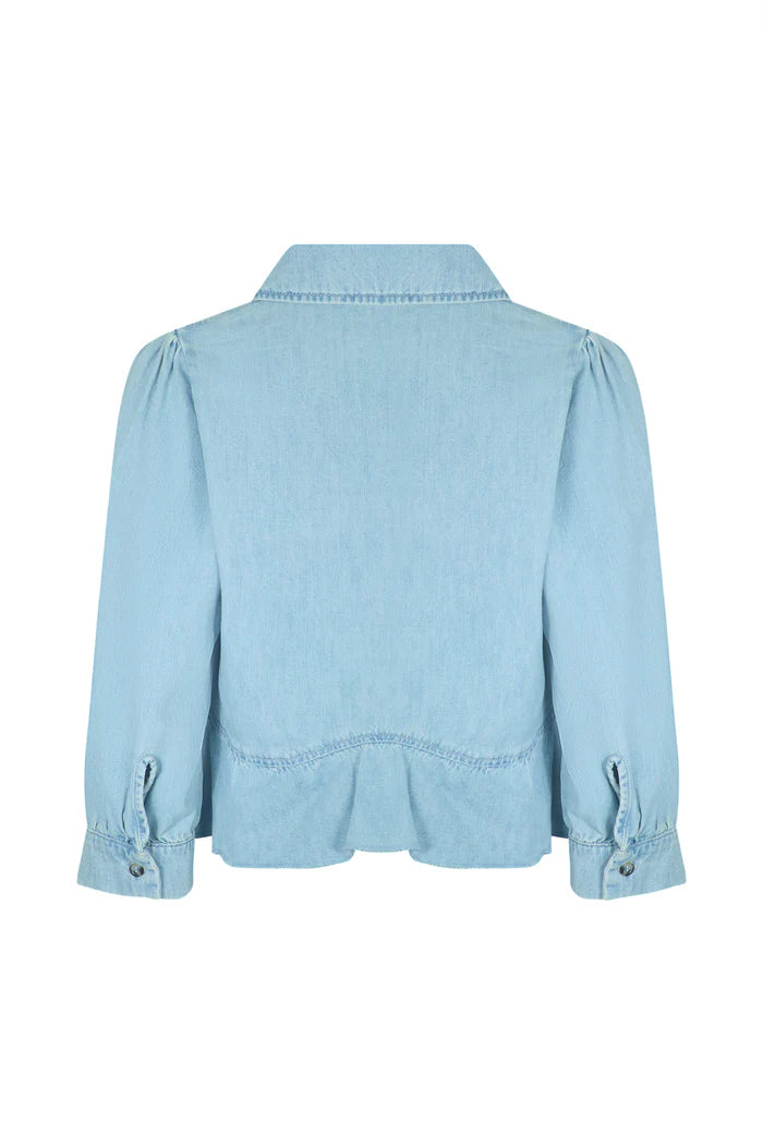 TATE BLOUSE - Summer Sky